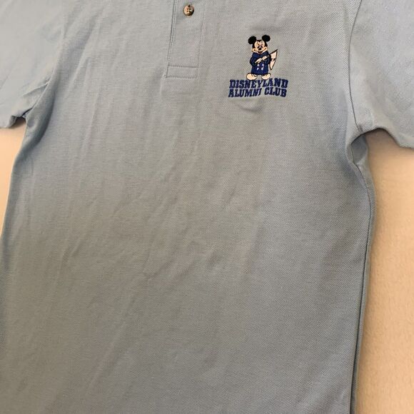 Rare 90’s Vintage Disneyland Alumni Club Mickey Mouse Polo Shirt Size Small Flaw - Picture 10 of 10